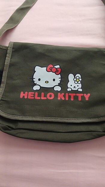 Hello Kitty Hello Kitty Postacı Çantası Haki Renk