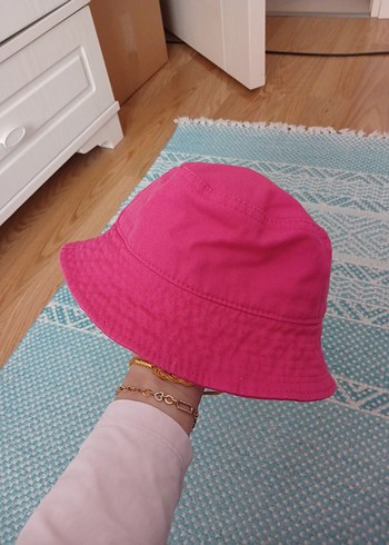 Fuşya Pembesi Bucket Şapka
