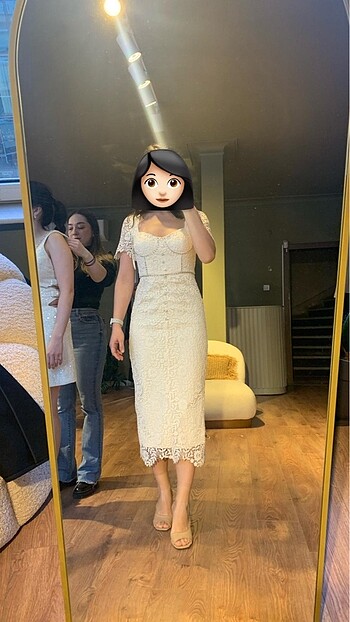 Dantel nişan nikah elbisesi