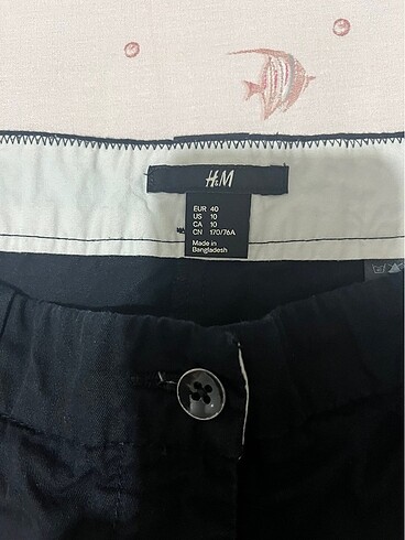H&M H&M siyah kot şort