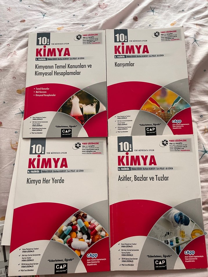 10. Sınıf Kimya Seti Soru Bankası - Görsel 2