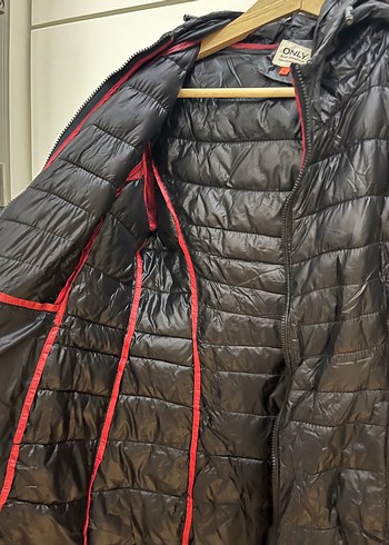 Siyah Kadın Midi Kışlık Mont - Görsel 3