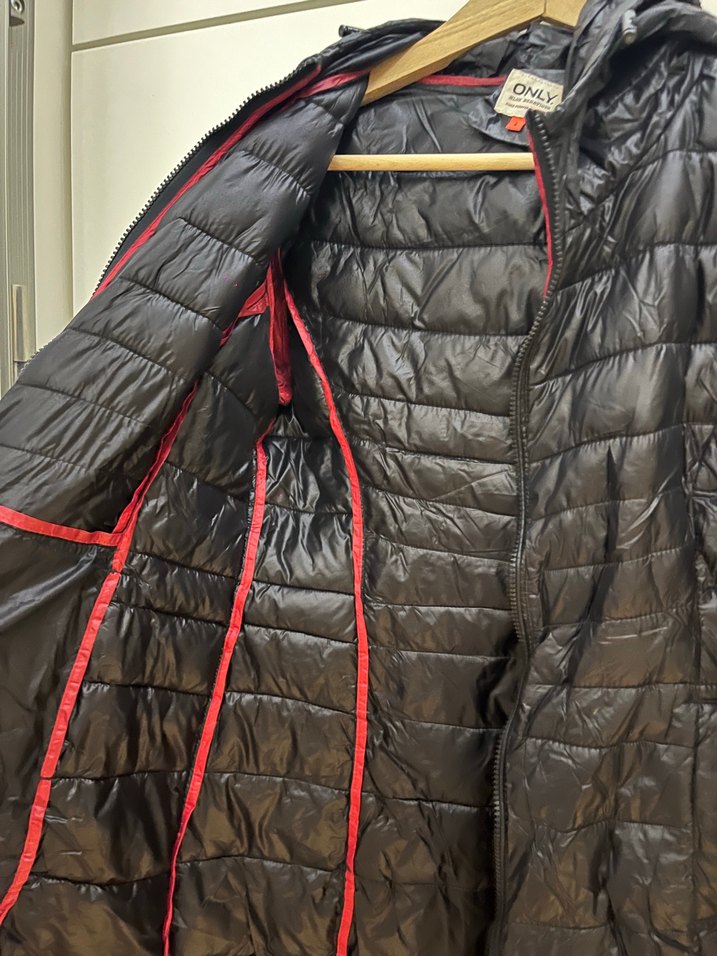 Siyah Kadın Midi Kışlık Mont - Görsel 3