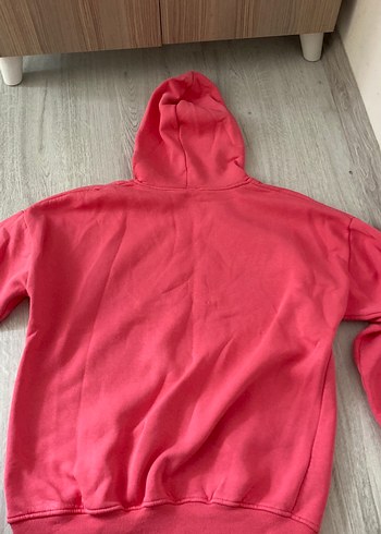 Diğer Pembe Kapüşonlu Kadın Sweatshirt