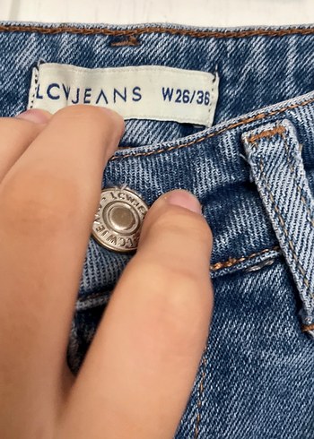 LC Waikiki Mavi Kadın Normal Boy slim mom jean