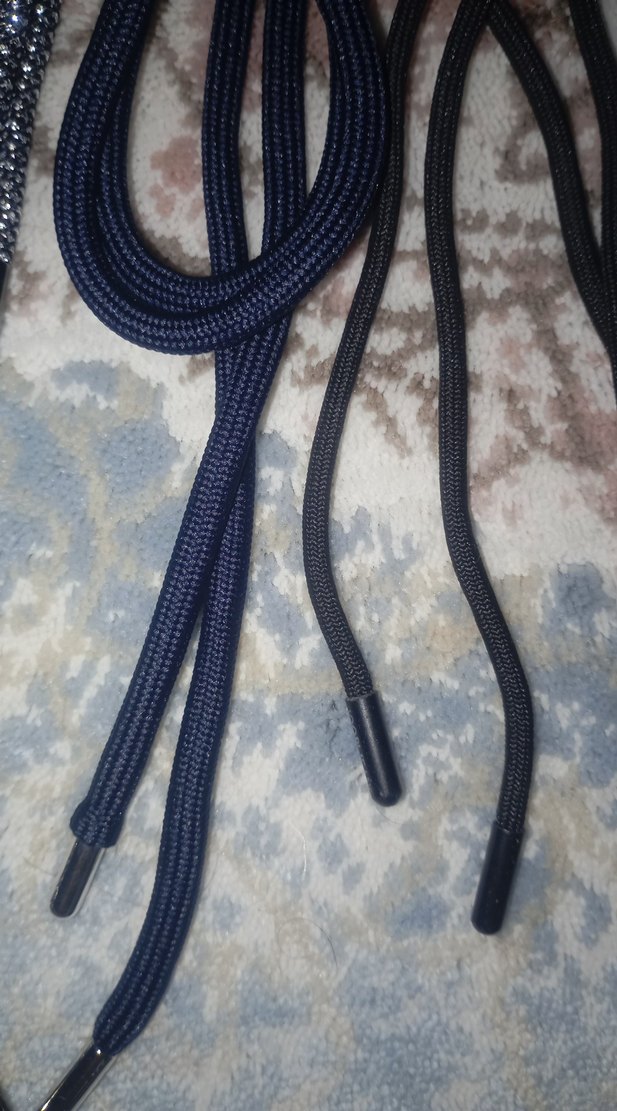 Erkek Koyu Gri Goth hırka bağcıkları - Görsel 3