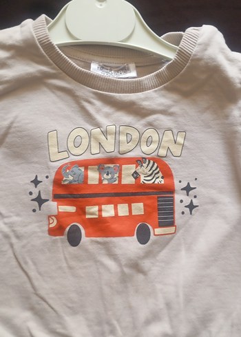 Gri Baskılı Uzun Kollu  Takım - Görsel 2