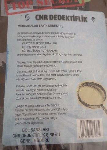 Top Secret: Son Akşam Yemeğinin Laneti - Görsel 3