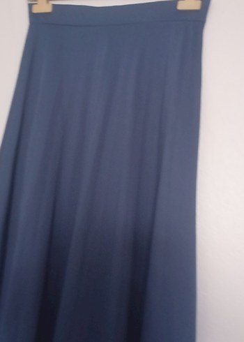 Lacivert Uzun Salaş Kadın Etek - Görsel 3