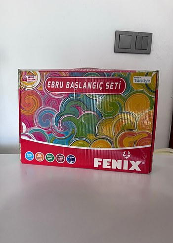 Fenix Renkli Ebru Başlangıç Seti