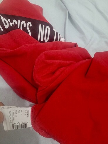 s Beden Defacto Kırmızı Sweatshirt