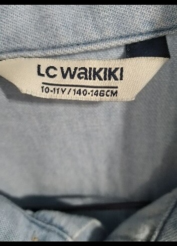 LC Waikiki Yazlık erkek çocuk kot gömlek