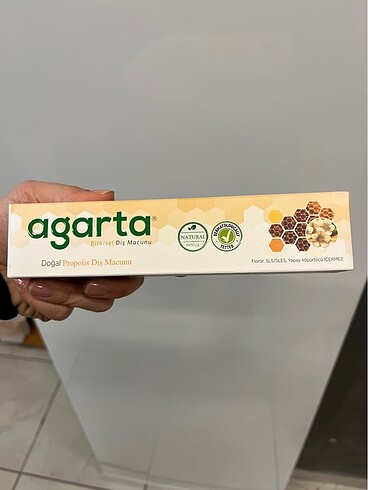 Agarta Propolisli Doğal Diş Macunu