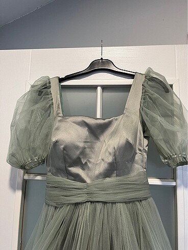 Kabarık abiye elbise - Görsel 2