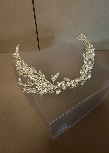 Vakko Wedding Tasli Yaprakli Gelin Taci