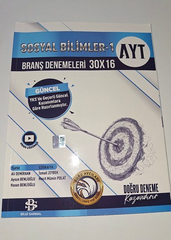 Beden AYT Türk Dili ve Edebiyatı ve sosyal Branş Denemeleri