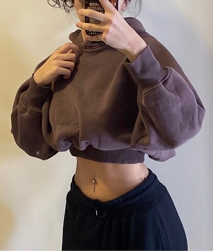 Crop sweatshirt