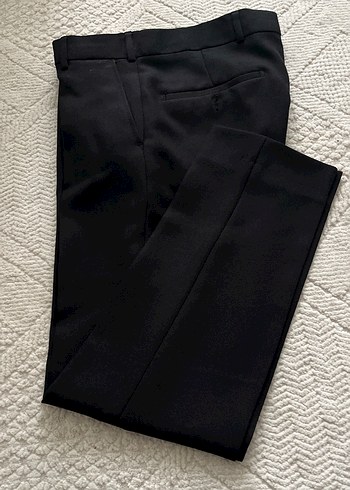 Düğmeli Siyah Erkek çocuk Takım Elbise - Görsel 4