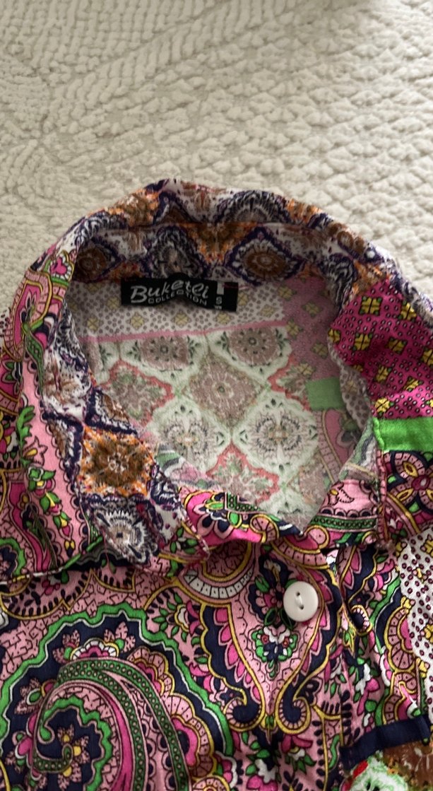 Kadın saten gömlek - Görsel 2