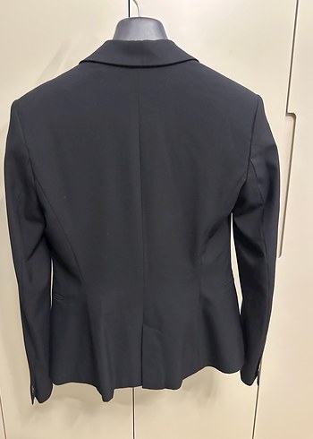 Zara Siyah Blazer Ceket XS - Görsel 5