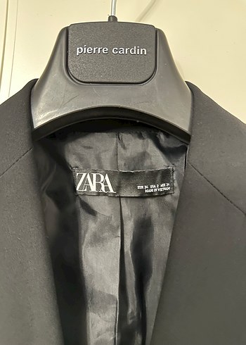 Zara Siyah Blazer Ceket XS - Görsel 2