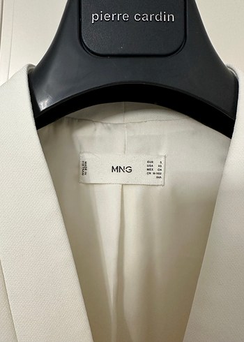 Mango Kadın Blazer Ceket Beyaz S - Görsel 2