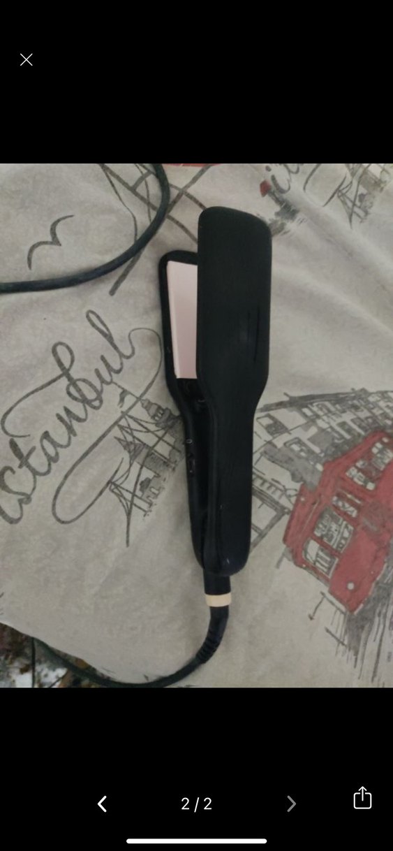 Philips HP8325/10 EssentialCare Siyah Saç Düzleştirici - Görsel 2