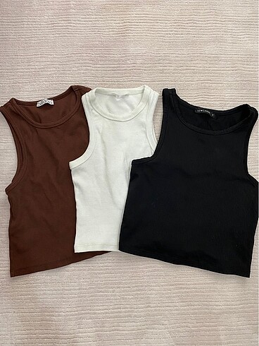Kadın 3lü crop set