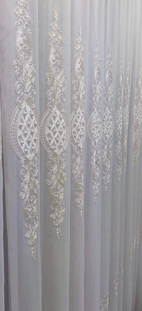 İncili Tül Perde - Görsel 2