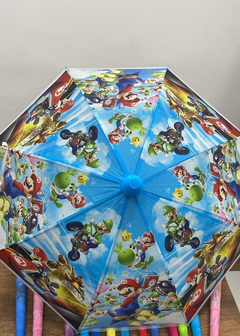 Renkli Bohem Kadın Şemsiye Püsküllü - Görsel 6