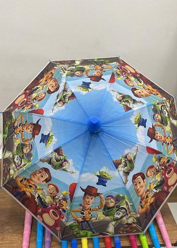 Renkli Bohem Kadın Şemsiye Püsküllü - Görsel 15