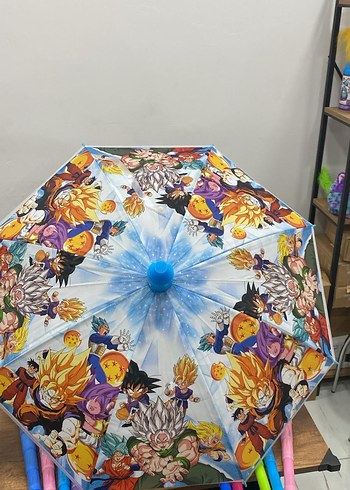 Renkli Bohem Kadın Şemsiye Püsküllü - Görsel 2