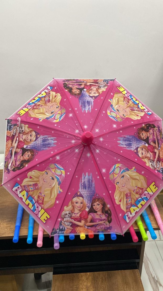 Renkli Bohem Kadın Şemsiye Püsküllü - Görsel 3