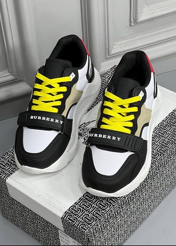 Burberry Renkli Bloklu Sneaker