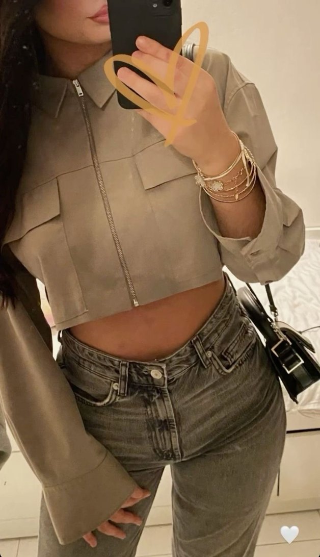 Zara crop ceket - Görsel 2