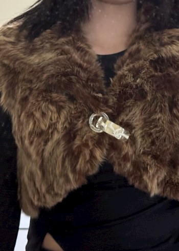 Kürk yelek vintage - Görsel 2