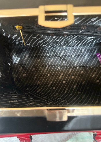 Klasik Siyah Deri Kadın Çanta - Görsel 7