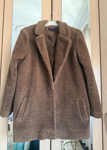 Kahverengi Midi Kadın Kaban - Görsel 5