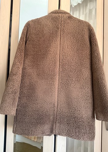 Kahverengi Midi Kadın Kaban - Görsel 4