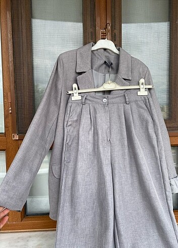 Yazlık blazer takım