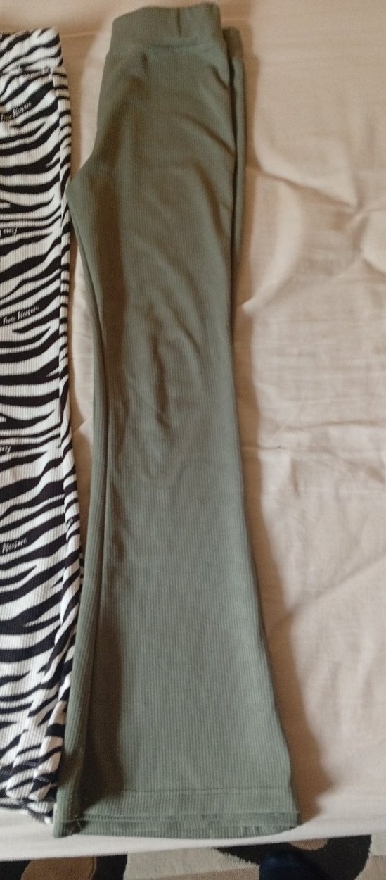 Zebra Desenli, Pilili, Midi Hamile Eteği - Görsel 4