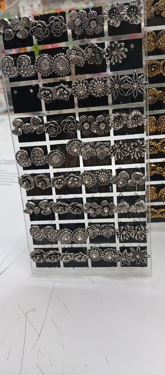 Vintage Bohem Mini Altın Küpe Seti - Görsel 5