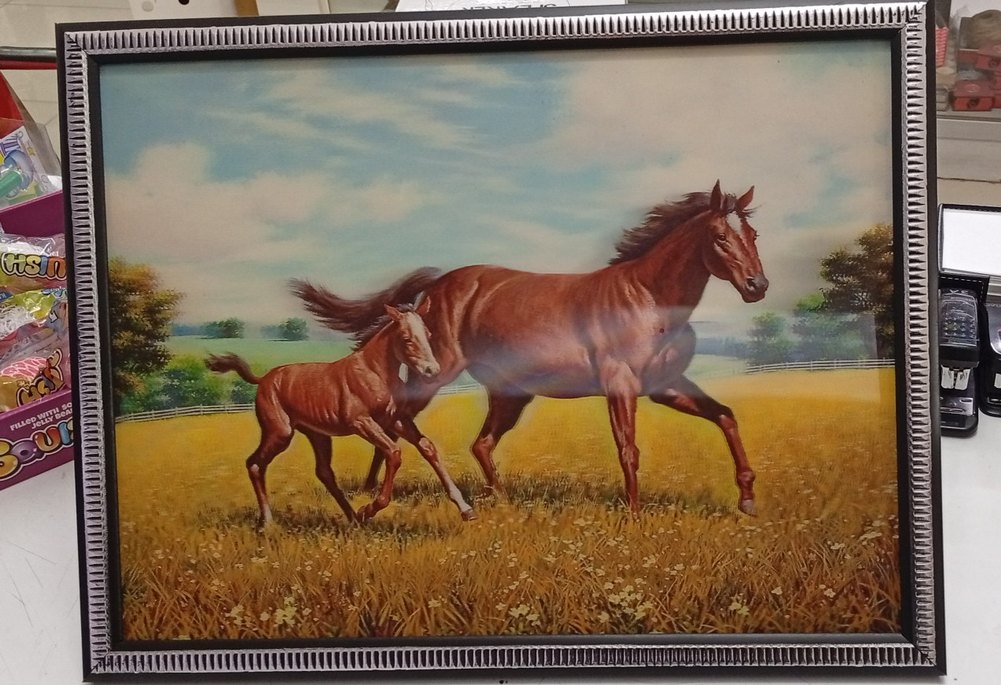 Beyaz Kedi Aksesuarı Çerçeveli Tablo 3 boyutlu - Görsel 2