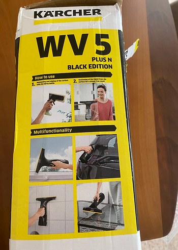 Beden Karcher Sarı Cam Temizleme Makinası