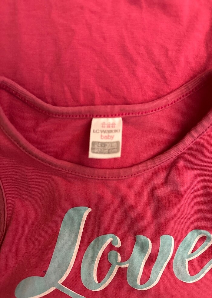 Kız Çocuk Penye elbise 2-3 yaş - Görsel 3