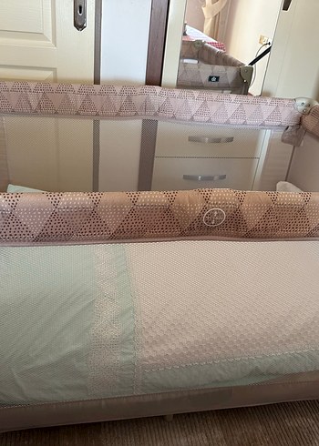 Pastel Renkli (Sütlü Kahve) Park Yatak - Görsel 3