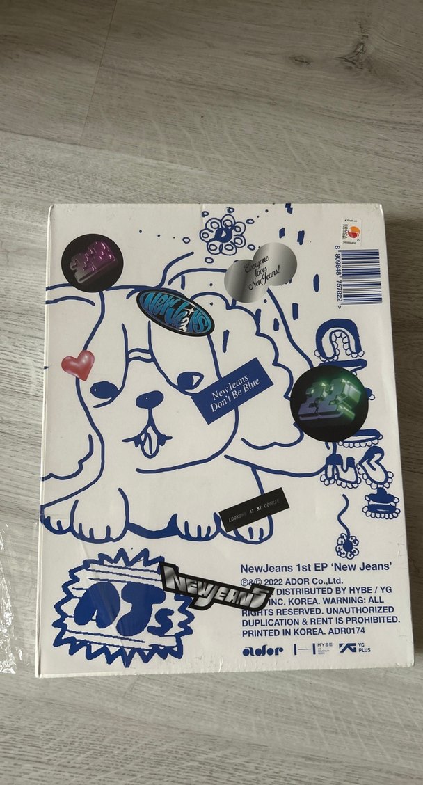 NEWJEANS -  Danielle ARE NOT BLUE  Book Albümü - Görsel 2