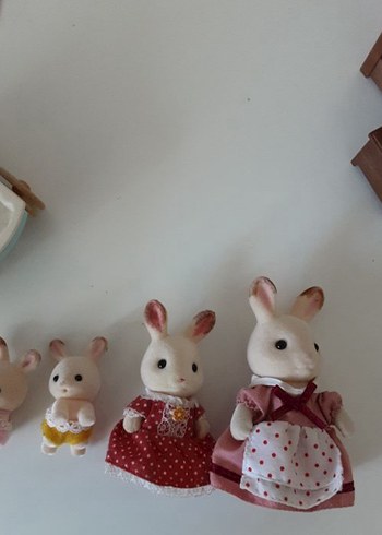 Sylvanian Families ranza , tavşan ailesi mutfak , oturma odası - Görsel 5