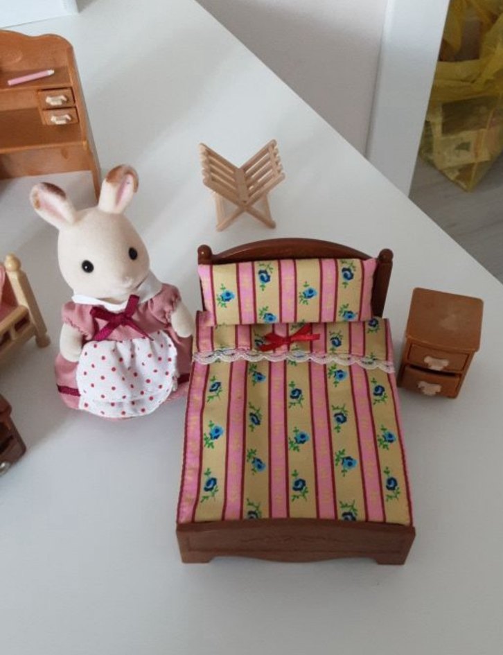 Sylvanian Families ranza , tavşan ailesi mutfak , oturma odası - Görsel 4
