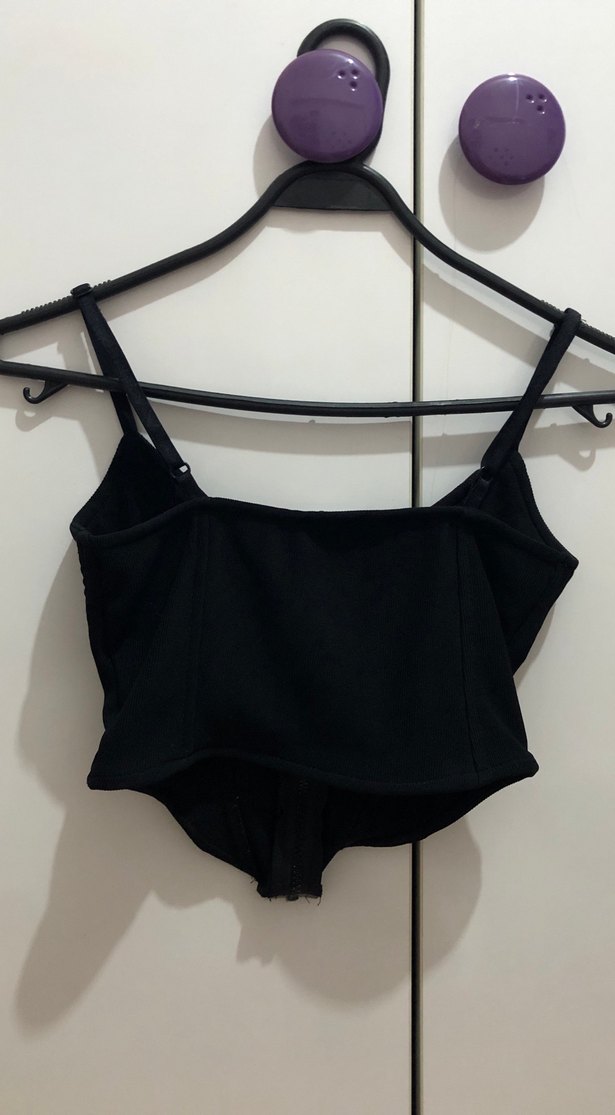 Fermuarlı crop - Görsel 2